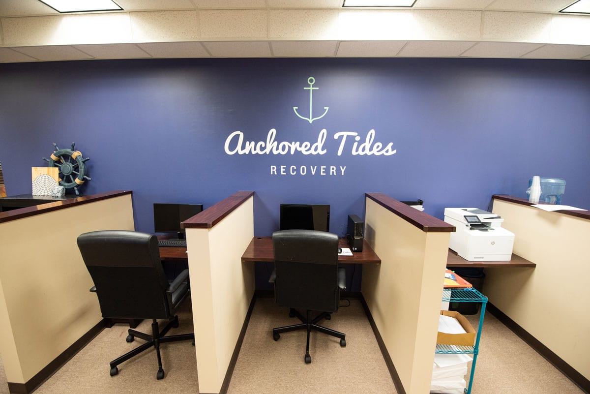 Anchored Tides Recovery workstations