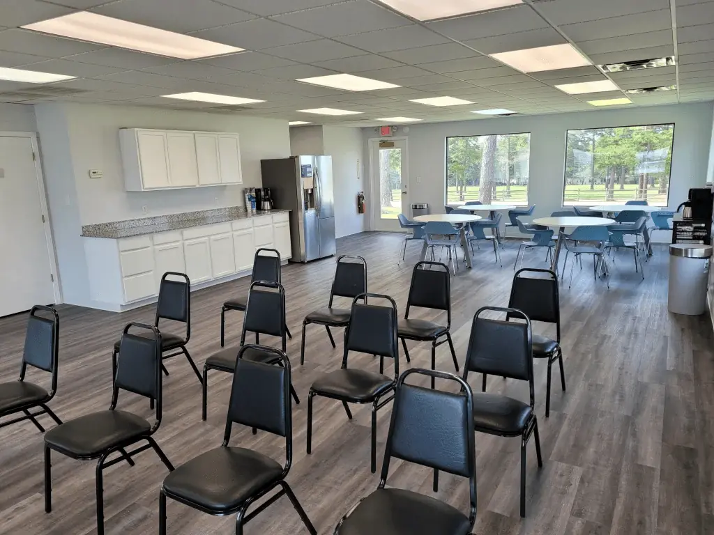 Group room at Anchored Tides Recovery