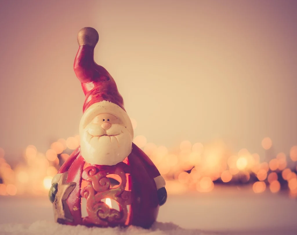 Tips to Navigate During the Holidays - Santa Clause toy